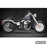 ECHAPPEMENT COMPLET KESSTECH - SOFTAIL 103CI 12/16 - 2IN2 3" - 30° - ESM3 - FINITION : NOIR / EMBOUT : Stainless Long Chrome - 120-5106-798 - ECE