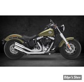 ECHAPPEMENT COMPLET KESSTECH - SOFTAIL 103CI 12/16 - 2IN2 3" - 30° - ESM3 - FINITION : INOX / EMBOUT : Straightcut NOIR - 120-5106-738 - ECE