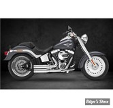 ECHAPPEMENT COMPLET KESSTECH - SOFTAIL 103CI 12/16 - 2IN2 3" - SHOTGUN LOW - ESM3 - FINITION : CHROME / EMBOUT : Stainless Long chromé - 120-5109-746 - ECE