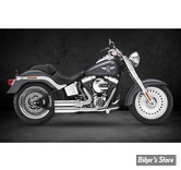 ECHAPPEMENT COMPLET KESSTECH - SOFTAIL 103CI 12/16 - 2IN2 3" - SHOTGUN LOW - ESM3 - FINITION : INOX / EMBOUT : Stainless Long POLI - 120-5109-736 - ECE