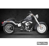 ECHAPPEMENT COMPLET KESSTECH - SOFTAIL 103CI 12/16 - 2IN2 3" - SHOTGUN LOW - ESM3 - FINITION : NOIR / EMBOUT : Straightcut NOIR - 120-5109-758 - ECE