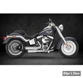 ECHAPPEMENT COMPLET KESSTECH - SOFTAIL 103CI 12/16 - 2IN2 3" - SHOTGUN LOW STAGGERED - ESM3 - FINITION : CHROME / EMBOUT : Straightcut NOIR - 126-5109-748 - ECE