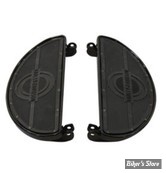 ECLATE IE - PIECE N° 02 - KIT MARCHE PIEDS - OEM 50603-40 / 50603-40T - REPLICA Half Moon Footboard Set - NOIR - LOGO HD