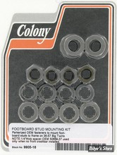- ECLATE Y - PIECE N° 13 - KIT DE VISSERIE DE GOUJONS - OEM 2789 / 7045 / 6395 - COLONY -  PARKERIZÉ - 9905-16