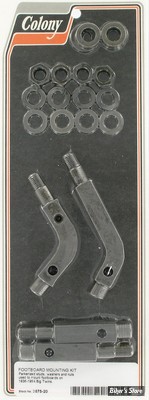 - ECLATE Y - PIECE N° 09B - KIT DE MONTAGE DE MARCHE-PIEDS - OEM 2948-36 / 2949-36 / 2950-36 / 50658-36 / 50655-36 / 50654-36 - COLONY - 2675-20