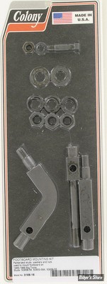 - ECLATE Y - PIECE N° 09E - KIT DE MONTAGE DE MARCHE-PIEDS - OEM 50658-58 / 50555-58A / 50858-55 - COLONY - PARKERIZÉ - 3168-16