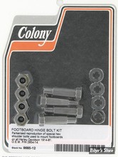 - ECLATE Y - PIECE N° 16 / 17 - KIT VISSERIE POUR PLATEFORMES CONDUCTEUR - OEM 50634-14 / 2954-14 / 7035 / 7036 / 7691 / 7691W - COLONY - PARKERIZED - 9685-12