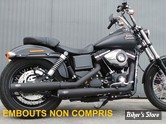  SILENCIEUX MCJ REGLABLES- DYNA FXDB 06/16 - EC - 2 EN 2 ROYAL 80 - FINITION : NOIR