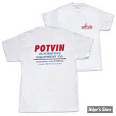 TEE-SHIRT - MOON - POTVIN CAM CLASSIC - COULEUR : BLANC - TAILLE 2 / S