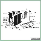  ECLATE A - PIECE n° 00 - ECLATE DES PIECES DE RESERVOIR D'HUILE - 45cui/750cc 37/52