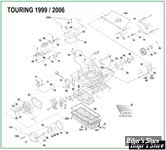  DOC A - Eclate des pieces de carter de Boite de Vitesses - TOURING 1999 / 2006