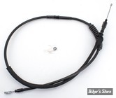 CABLE D'EMBRAYAGE POUR BIGTWIN 06UP 6 SPEEDS - LONGUEUR : 142.00CM - OEM 00000-00 - ZODIAC - TOUT NOIR