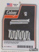 ECLATE A - PIECE N° 00 - KIT VISSERIE DE CARTER SUPERIEUR DE BOITE - OEM 2333 / 2349 / 2268-34 / 1523-32 - COLONY - CADMIUM - 9613-13