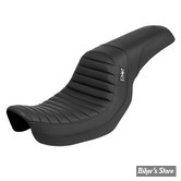-  SELLE SADDLEMAN - DYNA 06/17 - Thrashin' Pro Series - Tuck 'N Roll - NOIR / COUTURES NOIRES - TS80604T