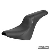  - SELLE DUO - SOFTAIL FXBB 18UP / FXST 20UP - SADDLEMEN - Thrashin' Pro Series - LISSE - NOIRE / COUTURES : NOIRES - TS81830