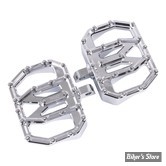 KIT REPOSE PIED MINI PLATEFORMES - THRASHIN SUPPLY CO - AGGRESSOR MINI - CHROME - TSC-2031-3-D