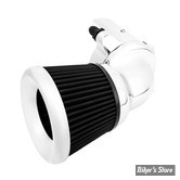 KIT FILTRE A AIR - INDIAN - ARLEN NESS - Velocity 90° Air Cleaner Kit - CHROME - 800-003