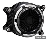 - FILTRE A AIR - Vance & Hines - MILWAUKEE EIGHT TOURING 117"/121"  2023UP - V02 Onyx Air Intake Kit - CONTRAST CUT - 41121