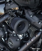 KIT FILTRE A AIR A.NESS - SOFTAIL 18UP / TOURING 17UP - M8 VELOCITY 90° AIR CLEANER KIT - NOIR - 600-028