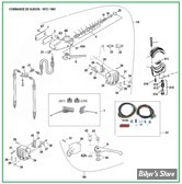  ECLATE L - PIECE N° 00 - ECLATE DES PIECES DE COMMANDE DE GUIDON - BIGTWIN 72/81 & XL 73/81