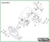  PIÈCE N° 00 - ECLATE DES PIECES DE CORPS D'INJECTION - SPORTSTER 2007 UP