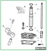  ECLATE H - PIECE N° 00 - ECLATE PIECES TIGES CULBUTEURS - SPORTSTER 04/21