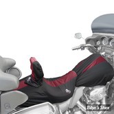 COUVERTURE DE RESERVOIR & SELLE - TOURING HD 08/13 - BIKESHEATH - COULEUR : NOIR / BORDEAUX