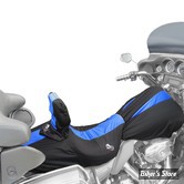 COUVERTURE DE RESERVOIR & SELLE - TOURING HD 08/13 - BIKESHEATH - COULEUR : NOIR / BLEU