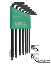  JEU Clefs Torx en L - EKLIND - 7 pc Ball end Torx set