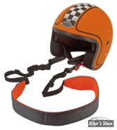 PORTAGE DE CASQUE - EZ-GO - GRIS / ORANGE