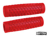 POIGNEES ADAPTABLES - ODI - VANS X CULT V-TWIN GRIP SET - GUIDON DE 7/8" / 22MM - ROUGE