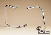 BARRE DE SACOCHES / PARE CHUTE ARRIÈRE - FL 4 speed 67/84 - OEM 49137-67B - CHROME