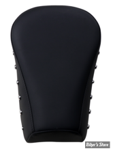 SELLE SADDLEMEN - INDIAN SCOUT BOBBER 18UP - RENEGADE SOLO SEAT - NOIR CLOUTEE : POUF PASSAGER - I18-33-011