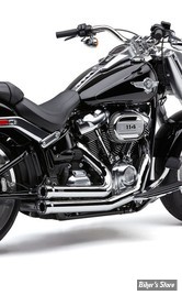 ECHAPPEMENT - COBRA - SOFTAIL 18UP FLFB/S / FXBR/S - SPEEDSTER SHORT RPT - CHROME - 6795