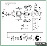  ECLATE N - PIECE N° 00 - PIECES DE GENERATRICE - TYPE 32E (6 VOLTS)