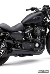 ECHAPPEMENT COBRA - EL DIABLO 2 EN 1 - SPORTSTER 14UP - NOIR - 6472B