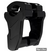 POUR GUIDON Ø 25.40 MM - RISERS PIVOTANTS - ROX SPEED FX - PATRIOT Pivoting Bar Risers for V-Twin Bikes - HAUTEUR : 76.00 MM / 3" - NOIR - 4R-P3RX-01