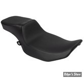 SELLE DRAG SPECIALTIES - Performance Predator 2-Up Seat with Extended Reach - TOURING 2023UP - FINITION : NOIR / LISSE - 4691A