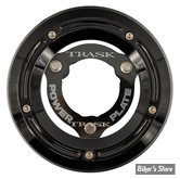 ECLATE I - PIECE N° 25 - COUVERCLE D EMBRAYAGE - OEM 25414-99 - TRASK -AVEC POWER PLATE - FINITION : NOIR / POWER PLATE : NOIR - TM-0052-BK-BK