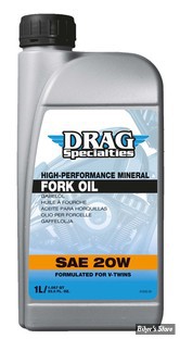 HUILE DE FOURCHE - 20W - DRAG SPECIALTIES - 946ml - LE BIDON
