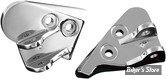 KIT DE FIXATIONS DE REPOSE-PIEDS CONDUCTEUR - KURYAKYN - HONDA GOLDWING - Driver Peg Mounts -  CHROME - KUR4544 / 4544
