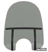 Pare brise détachable - MEMPHIS SHADES - Memphis Fats - DÉCOUPE DE PHARE DE 7" - Hauteur 21" / 53cm - NIGHT SHADES NOIR FUME - MEB34112