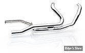 - COLLECTEUR TRIKE HD 17UP - COBRA - Pro Chamber Headpipes for Trikes - CHROME - 6256