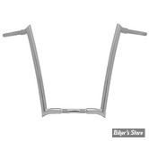 - GUIDON PAUL YAFFE BAGGER NATION - 1 1/4" MONKEY DRAG BARS - TOURING FLHR 99UP / FLTR 99/13 - HAUTEUR : 40.50CM - CHROME
