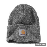 BONNET - CARHARTT - WATCH HAT BEANIE - NOIR ET BLANC