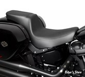 SELLE DUO - SOFTAIL FXLR / FLSB 18UP - DRAG SPECIALTIES - DOUBLE PERFORMANCES - PREDATOR - NOIR - COUTURES : NOIR - LISSE - 4688A