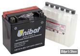 BATTERIE - 65948-00 - UNIBAT - Batterie CBTX14-BS avec 200 CCA, 12Ah, L=15cm H=14.5cm, W=8.7cm 
