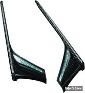 ENJOLIVEURS A LED DE CARÉNAGE ARRIÈRE - KURYAKYN - HONDA GOLDWING 1800 - Kuryakyn L.E.D. Vertical Rear Light Strips 12-17 GL1800 - NOIR BRILLANT - KUR3247 / 3247