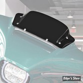 PARE BRISE -  ZODIAC - FLHX / FLHXSE 2023UP - PARE-BRISE POUR CARENAGES BATWING - HAUTEUR : 10" / 25,54CM - COULEUR : NOIR