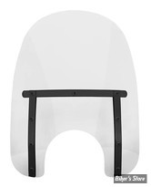 PARE BRISE DÉTACHABLE - MEMPHIS SHADES - MEMPHIS SLIM - DÉCOUPE DE PHARE DE 7" - HAUTEUR 17" / 43CM - NIGHT SHADES TRANSPARENT - MEB4210